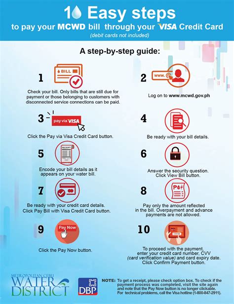 how to pay mcwd using credit card|10 Easy steps to pay .